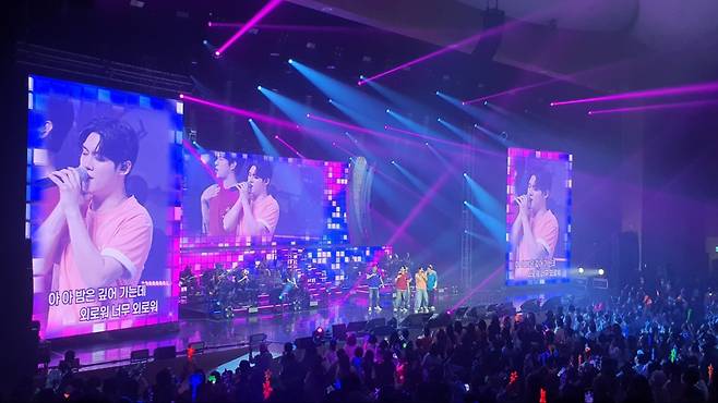 '부산갈매기' 떼창까지..김용빈·손빈아·천록담·춘길·최재명·추혁진 '미스터트롯3' 전국투어 부산 콘서트 성료