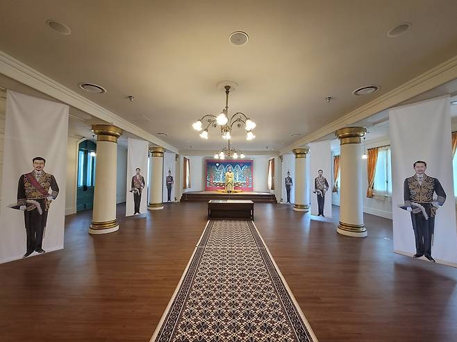 폐현실 현장 연출 모습  [국가유산청 궁능유적본부 제공. 재판매 및 DB 금지]