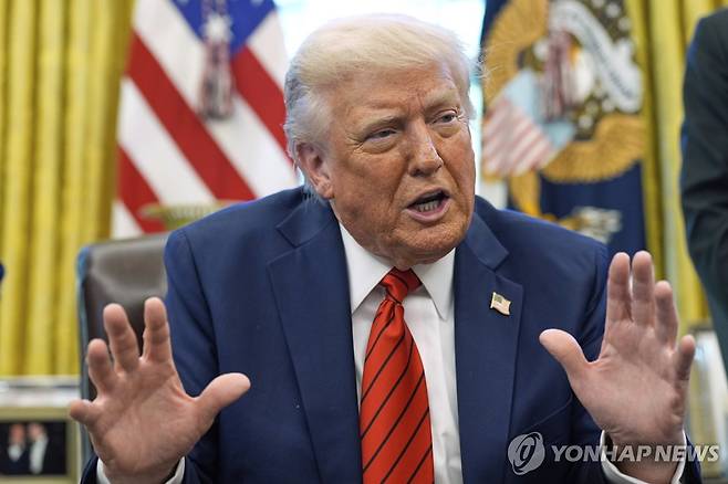 트럼프 미국 대통령 [AP=연합뉴스 자료사진. 재판매 및 DB 금지]