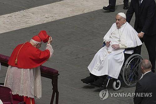 프란치스코 교황 [AP=연합뉴스]