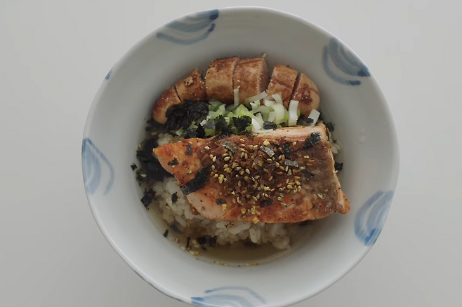 연어 명란 오차즈케