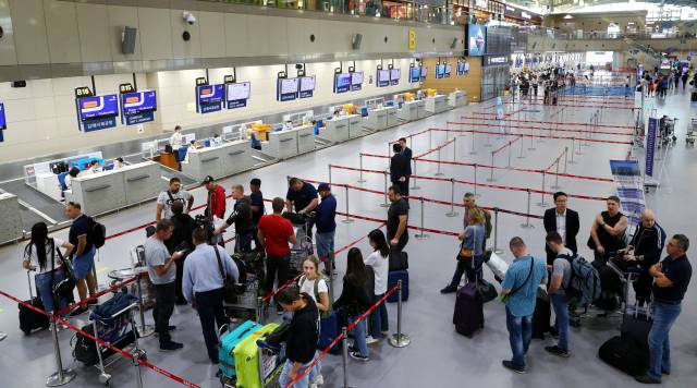 김해국제공항 전경. 부산일보 DB