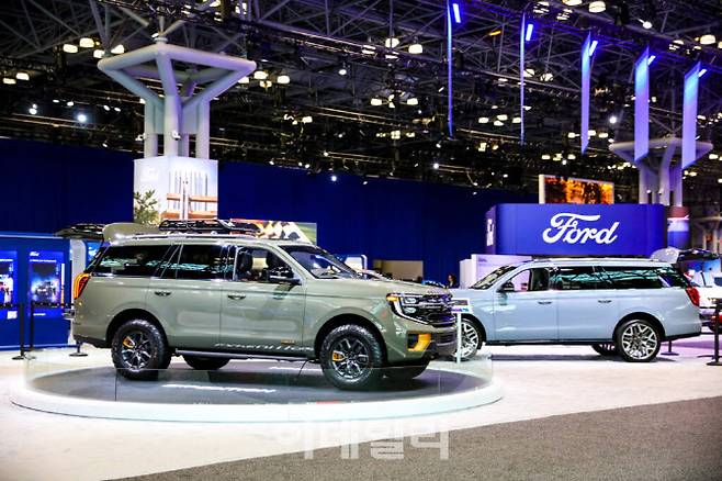 미국 뉴욕 제이콥 재비츠 컨벤션센터에서 지난 18일 막을 올린 ‘2025 뉴욕 국제 오토쇼’에 참여한 포드.(사진=뉴욕 국제 오토쇼 홈페이지)