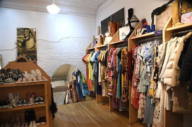 뉴욕에 위치한 중고품 매장(사진=AFP)