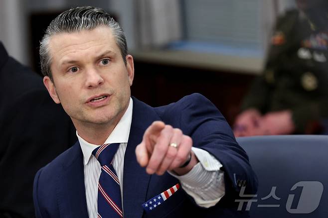 피트 헤그세스 미국 국방장관 ⓒ 로이터=뉴스1 ⓒ News1 류정민 특파원