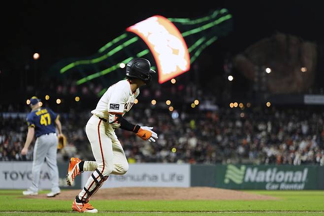 이정후는 22일 밀워키전 4타수 1안타 1타점을 기록했다. 사진 | AP 연합뉴스