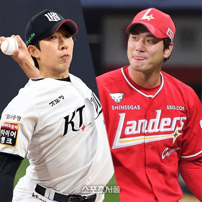오원석이 ‘롤모델’ 김광현과 선발 맞대결에서 웃었다. 사진 | 스포츠서울 DB