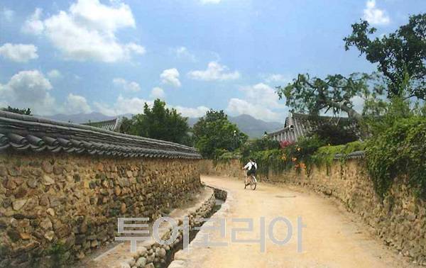 담양창평슬로시티 돌담길/사진-담양군
