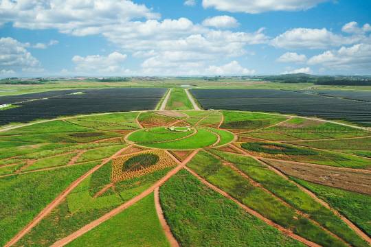솔라시도 태양의 정원 전경. [BS한양 제공]