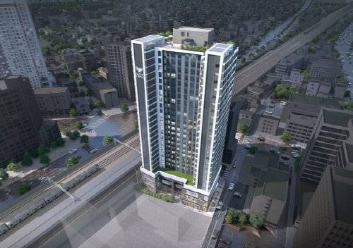 용산 남영역 롯데캐슬 헤리티지_조감도