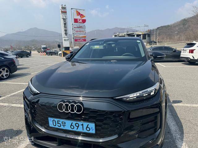 더 뉴 아우디 Q6 e-트론. 오지혜 기자