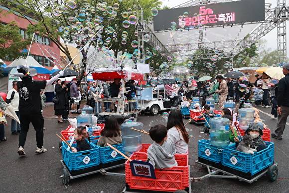 '제50회 의령홍의장군축제' 전경. [사진=경상남도 의령군]