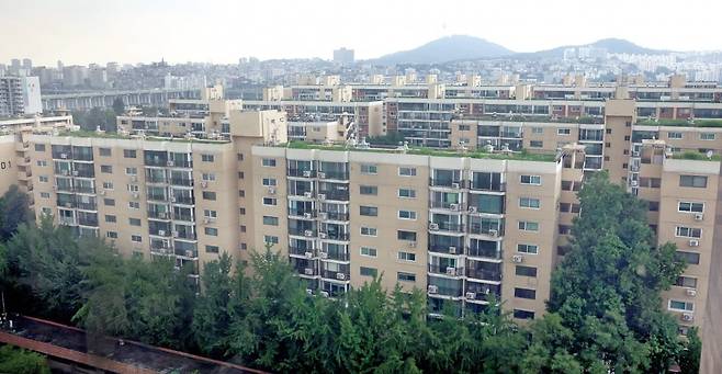 서울 강남구 압구정동 아파트 전경. 사진=한경DB