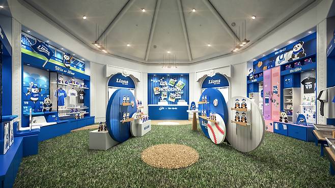 에버랜드 라이온즈 팝업스토어 / 사진=삼성물산