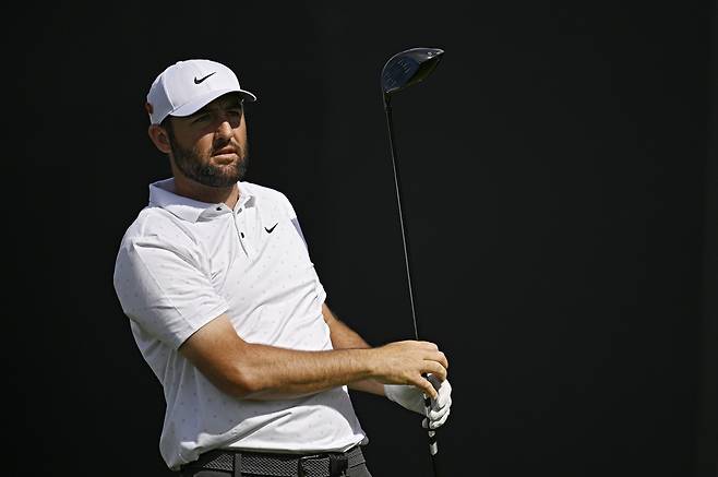 100주 연속 세계랭킹 1위 자리를 지킨 스코티 셰플러. [사진=PGA투어]