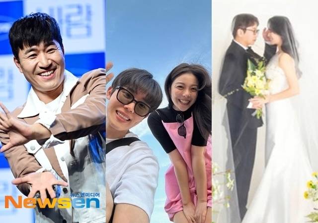 김종민(뉴스엔DB), 에일리 최시훈 소셜미디어, TV CHOSUN ‘조선의 사랑꾼’ 캡처