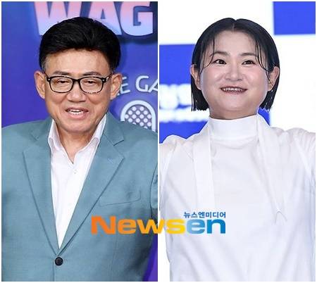 엄영수-김신영(뉴스엔DB)