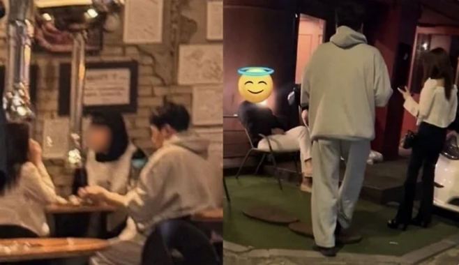 태일의 목격담이 공개됐다. 온라인 커뮤니티 캡처.
