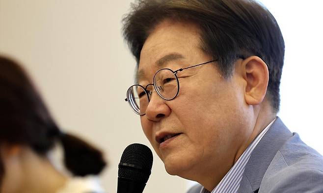 더불어민주당 이재명 대선 경선후보. 연합뉴스