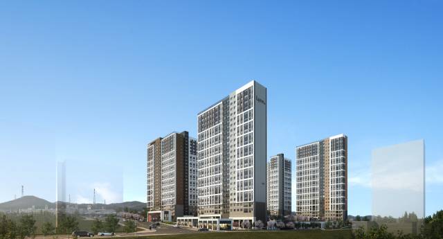 우미건설이 부산광역시 장안택지개발지구 B-1블록에 공급하는 ‘부산 장안지구 우미린 프리미어’. 사진 제공=우미건설