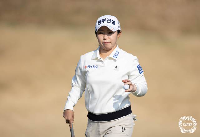 3년 연속 그린적중률 1위를 노리는 김수지. 사진 제공=KLPGA