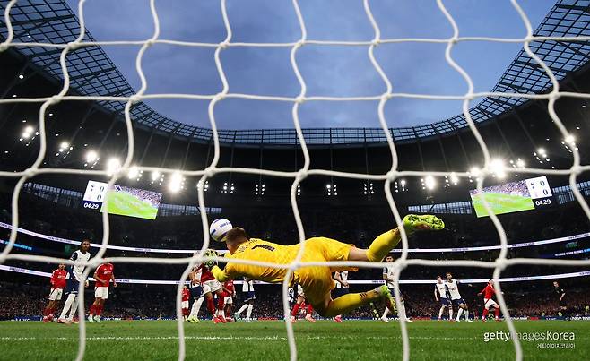 토트넘 홋스퍼의 실점. 사진=게티이미지코리아
