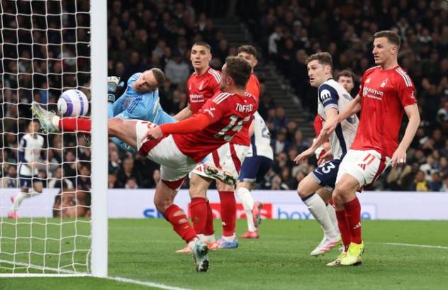 노팅엄-토트넘 경기 장면. /사진=노팅엄 공식 SNS 영상 갈무리