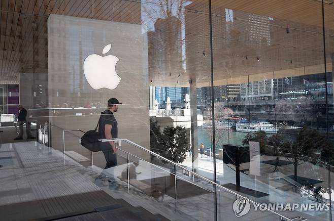 애플 매장 [게티이미지/AFP 연합뉴스 자료사진. 재판매 및 DB 금지]
