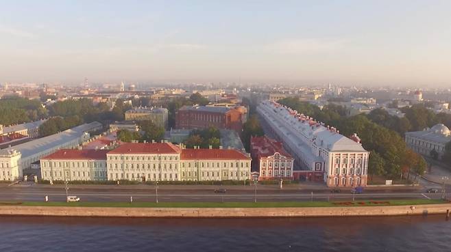 상트페테르부르크대학(과거 레닌그라드대학) 모습 [란코프 교수 제공]