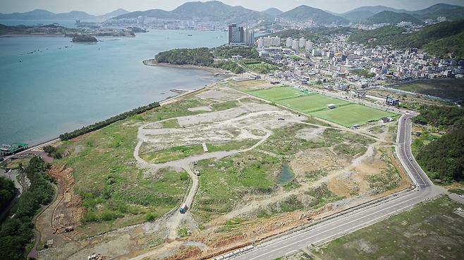 주 행사장이 될 진모지구 [2026 여수세계섬박람회 조직위원회 제공. 재판매 및 DB 금지]