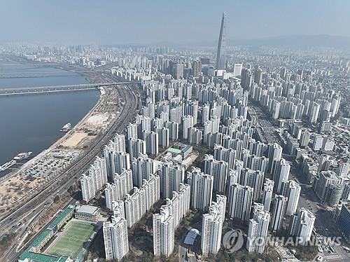 송파구 일대 아파트 모습 [연합뉴스 자료사진]