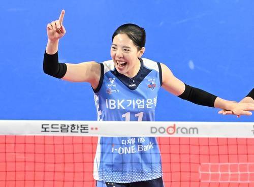 IBK기업은행에서 뛴 뒤 FA로 풀린 육서영 [한국배구연맹 제공. 재판매 및 DB 금지]