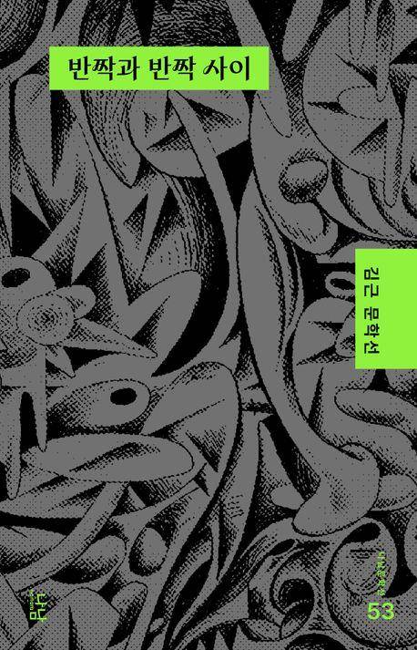 '반짝과 반짝 사이' 책 표지 이미지 [나남 제공. 재판매 및 DB 금지]