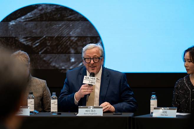 아메리칸 발레 시어터 기자간담회 22일 서울 GS아트센터에서 열린 아메리칸 발레 시어터(ABT) 기자간담회에서 베리 휴슨 ABT 예술감독이 발언하고 있다. 2025.04.22 [GS아트센터 제공. 재판매 및 DB금지]