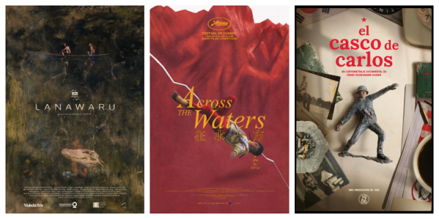 24일 개막하는 제42회 부산국제단편영화제 개막작 포스터. 왼쪽부터