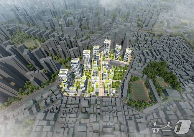 강북구 미아동 345-1 일대 조감도 (서울시 제공)