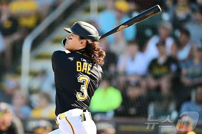 배지환.  ⓒ AFP=뉴스1