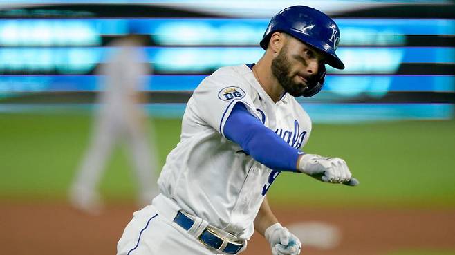 켄자스시티 로열스에서 뛰던 당시의 라이언 맥브룸. AP연합뉴스