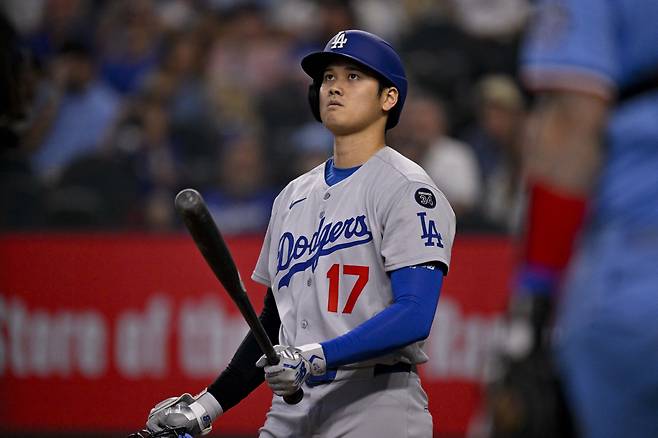 오타니는 이마나가를 상대로 메이저리그에서 통산 10타수 무안타를 기록했다. Imagn Images연합뉴스