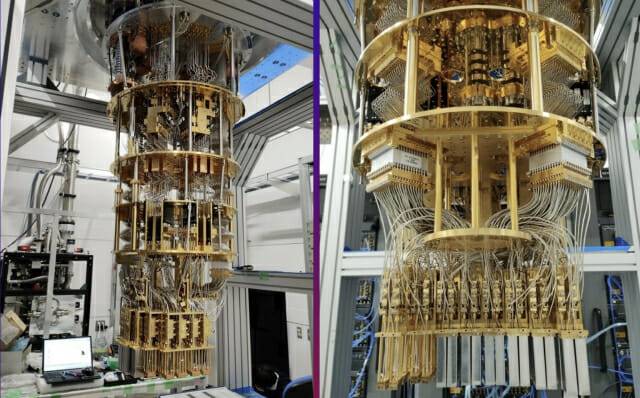 후지쯔와 일본 이화학연구소가 공동으로 개발한 256큐비트 양자컴퓨터(이미지=후지쯔)