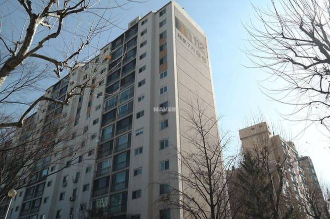 개포우성7차 전경. 네이버지도