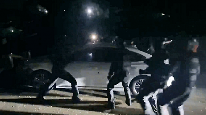 검거 장면. 경기남부경찰청연합뉴스