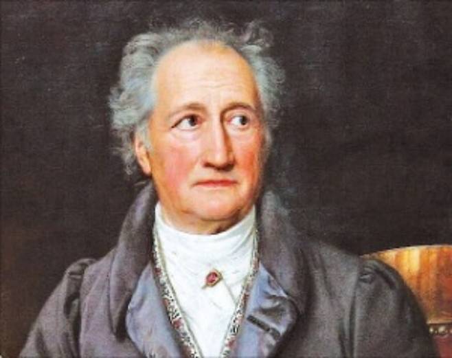 83세 때 대표작 <파우스트>를 완성한 괴테.