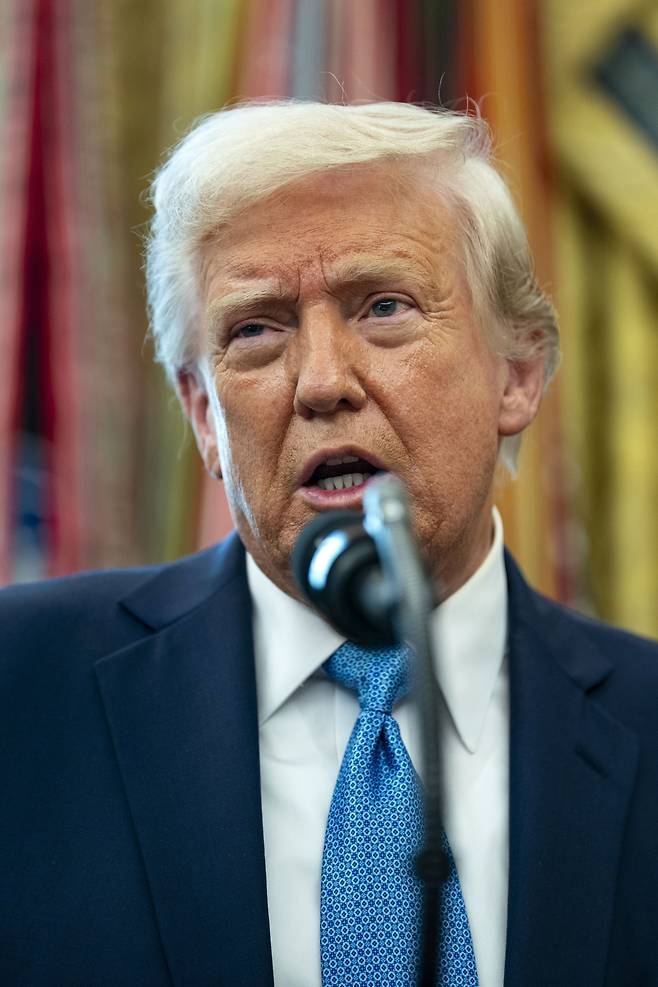 도널드 트럼프 미국 대통령. UPI연합뉴스