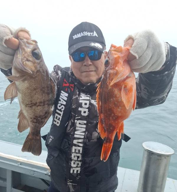 부산권 외줄낚시 볼락과 쏨뱅이.