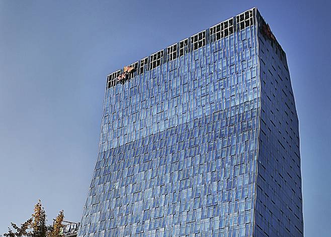 SK텔레콤 본사 T타워 전경. SK텔레콤 제공