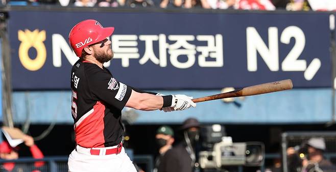 KIA 타이거즈 패트릭 위즈덤. 연합뉴스