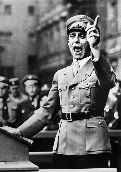 ▲ 파울 요제프 괴벨스 (Paul Joseph Goebbels). 사진=나무위키