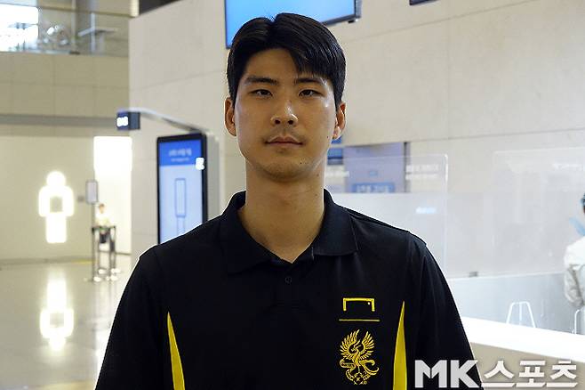 광주 FC 스트라이커 박인혁. 사진=이근승 기자