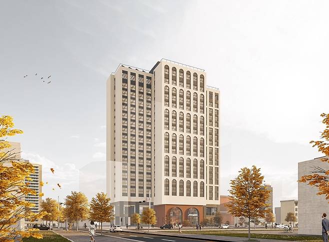 엠지알브이 영등포구 프로젝트 투시도. [엠지알브이 제공]